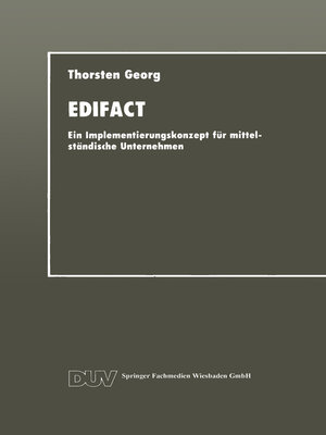 cover image of EDIFACT